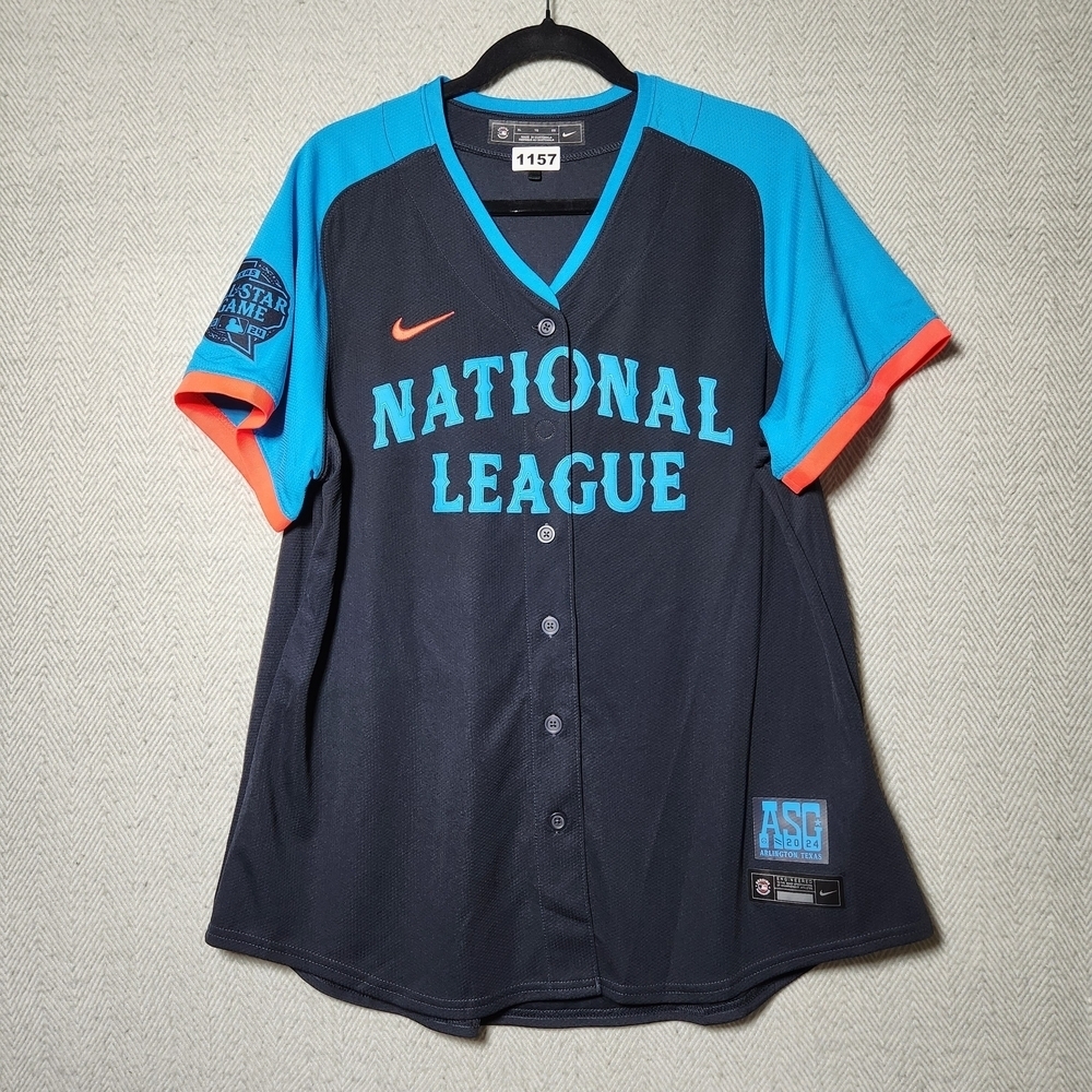 National League ASG 2024 Arlington Texas Blank XL Baseball Jersey